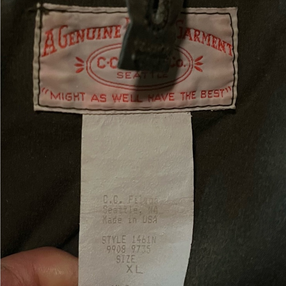 Filson Waxed Packer Jacket - Picture 4 of 4